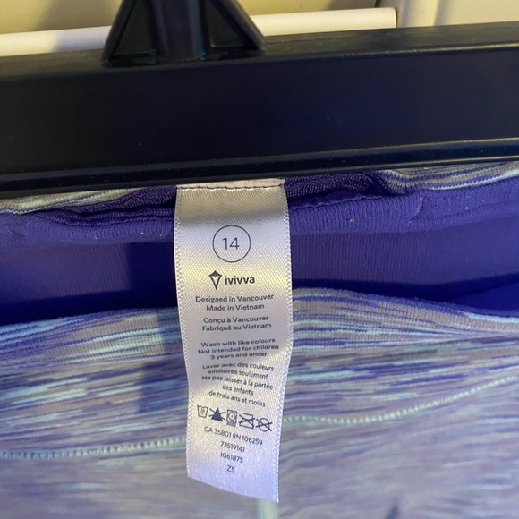 Cropped Ivivva/Lululemon leggings - Picture 4 of 4